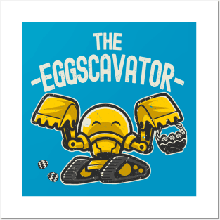 The EggsCavator Posters and Art